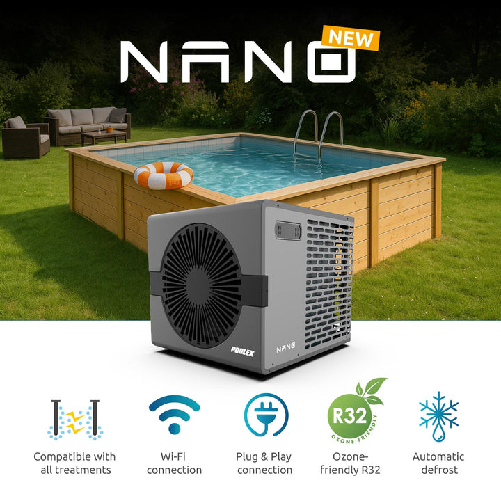 Poolex Nano-Wärmepumpe