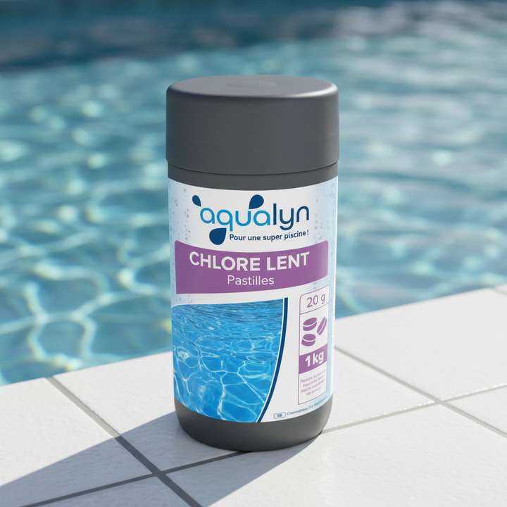 Chlortabletten mit langsamer Freisetzung (je 20 g pro kg) - Aqualyn