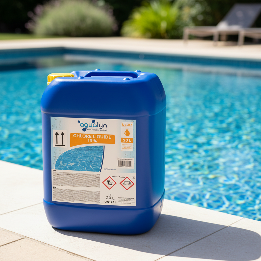 Flüssiges Chlor 13% 20 L Aqualyn