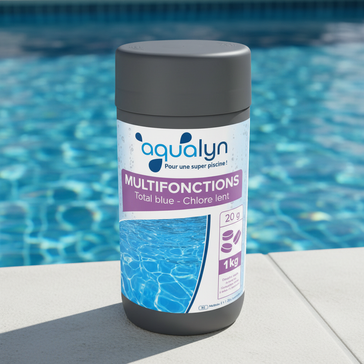 Aqualyn Multifunktions-Chlortabletten 20 g 1 kg Dose