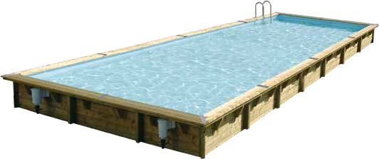 Ubbink Linea Holzschwimmbecken