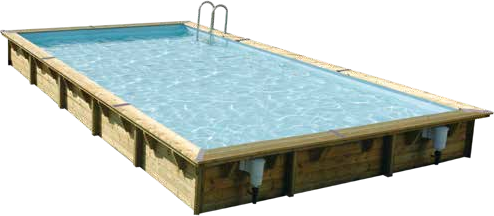 Ubbink Linea Holzschwimmbecken