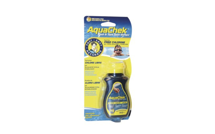 Aquachek Gelber Chlor- oder Bromtester – Packung mit 1, 2 oder 3 Stück
