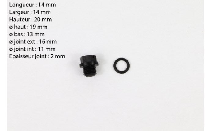 Ablassschraube mit Dichtung für Pumpe - Hayward