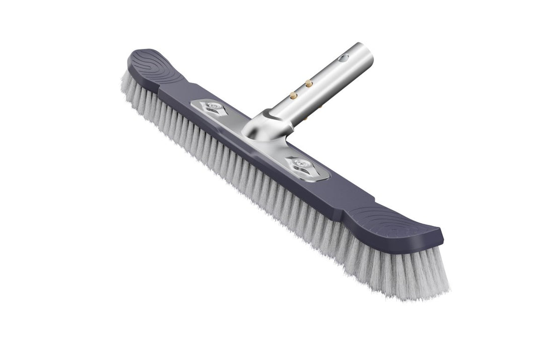 PoolStyle PVC-Nylonborstenbürste mit Metallspitze