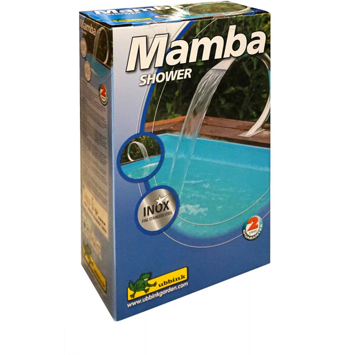 Mamba Shower Ubbink Massagewasserfall - Edelstahl 316L
