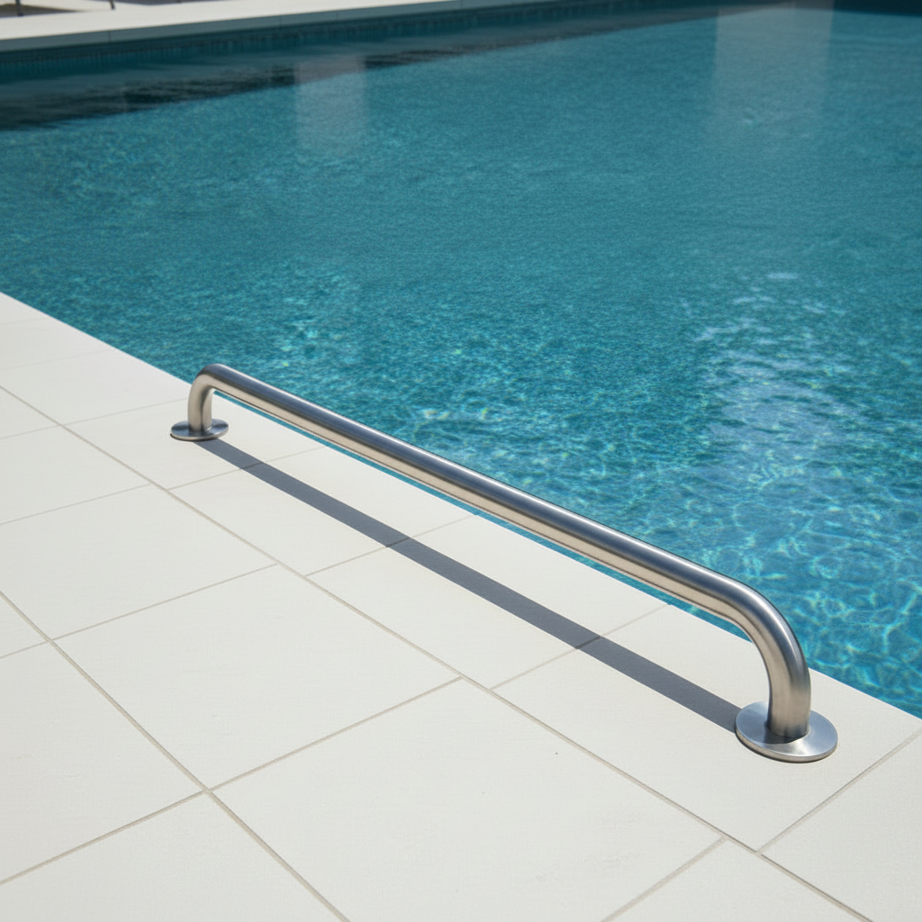 Flexinox Edelstahl-Poolgeländer – 3 Längen verfügbar
