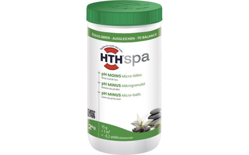 HTH Spa pH-Wert niedriger