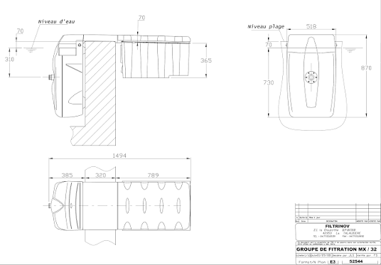 MX18 Filtrationsblock