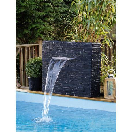Wasserrutsche Niagara Acryl LED Ubbink