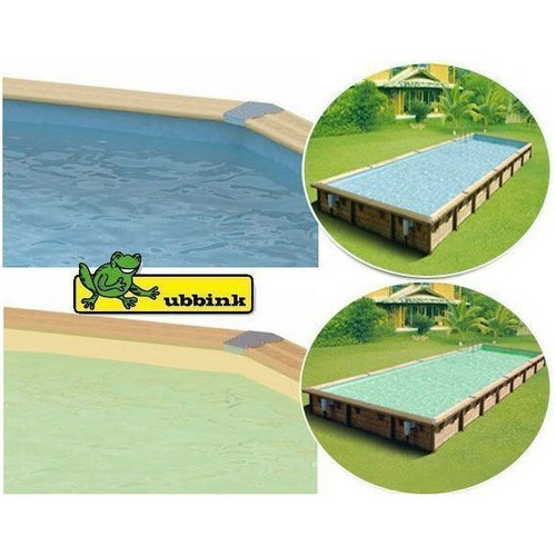 Liner de remplacement piscine bois Ubbink 3 épaisseurs - 3 coloris - multiples dimensions