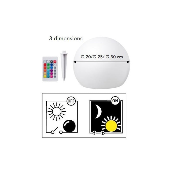 Ubbink MultiBright SolarFloat Solarleuchte – 3 Größen erhältlich