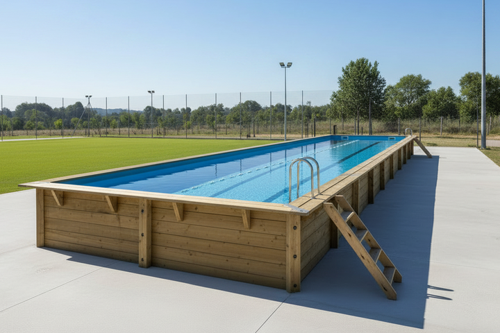 Ubbink Linea Holzschwimmbecken