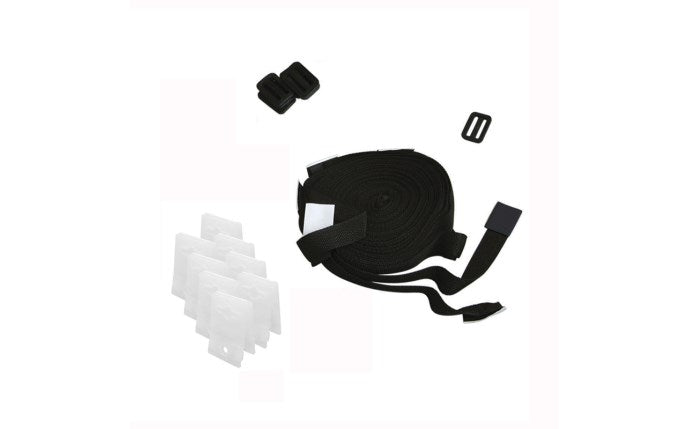 Set mit 8 Kokido-Gurten mit Universalverschlüssen